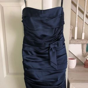 Alfred Angelo Navy Blue Dress Size 8